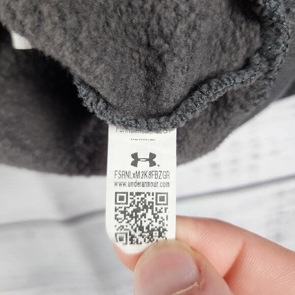 Under Armour Project Rock Hoodie Youth Large Gray First One In Last One Out Loos - Picture 5 of 9
